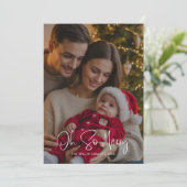 オーソファミリースメリークリスマスカード – ホリデー応援 シーズンカード (スタンド正面)