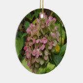 オータムアジャイア開花ウィズゴールデンホスタ葉ズ セラミックオーナメント (右)