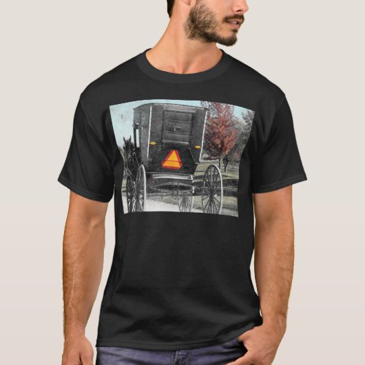 オータムアミッシュ乳母車 Tシャツ (正面)