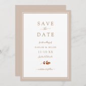 オータムウェディング セーブザデート (正面/裏面)