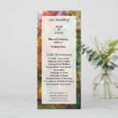 オータムウッズ結婚式 プログラム (スタンド正面)