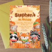 オータムウッドランズ誕生日 招待状