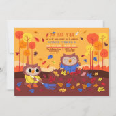 オータムオウルズ 招待状 (正面)