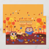 オータムオウルズ 招待状 (正面/裏面)