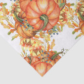 オータムオレンジカボチャイラストレーション 薄葉紙 (詳細)