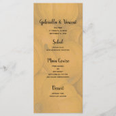 オータムオレンジカボチャ結婚のメニュー メニュー (正面)