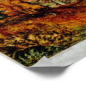 オータムオンレイクジョージ ポスター (角)