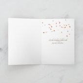 オータムオークの誕生日 カード (内部)