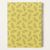 オータムオークプランナートウモロコシ/ティール（緑がかった色） プランナー手帳 (裏面)