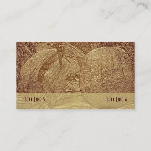 オータムカプキンズ自然名刺 名刺 (裏面)