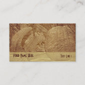 オータムカプキンズ自然名刺 名刺 (正面)