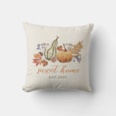 オータムカボキンズブーケスイートホーム クッション (正面)