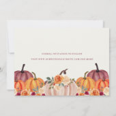 オータムカボチャ秋 セーブザデート (裏面)