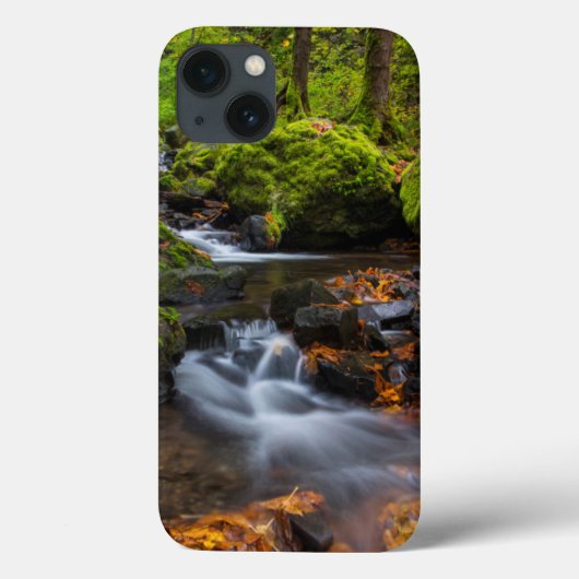 オータムカラーアロングスタベーションクリーク滝 Case-Mate iPhoneケース (裏面)