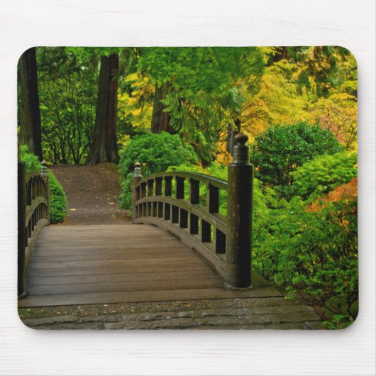 オータムカラーポートランドガーデ日本のン マウスパッド (正面)