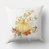 オータムカンプキンハロー秋装飾用クッション クッション (裏面)