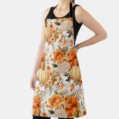 オータムカンプキンブーケデザイン エプロン (インサイチュ)