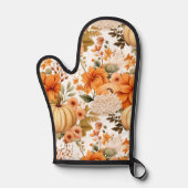 オータムカンプキンブーケデザイン 鍋つかみ (正面)