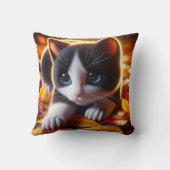 オータムキッテン装飾用クッション クッション (裏面)