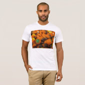 オータムキャンディコーン大人用Bella Canvas Tシャツ (正面フル)