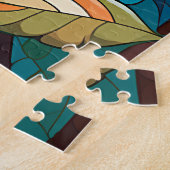 オータムキングフィッシャーパズル ジグソーパズル (側面)