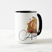 オータムクイーン秋コーヒーマグ マグカップ (正面右)