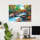 オータムクリーク ポスター (ホームオフィス)