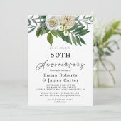 オータムグリーンの50周年結婚記念日 招待状 (スタンド正面)