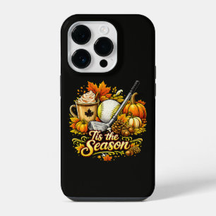 オータムゴルフのかぼちゃスパイスコーヒーの季節 iPhone 14 PROケース