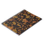 オータムゴールデ素朴ン葉秋 ノートブック (左側)