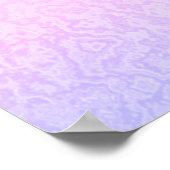 オータムシェードきらめくピンクパープルウェルカム ポスター (角)