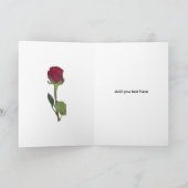 オータムシェードグリーンイエローサンキューカード サンキューカード (内部)