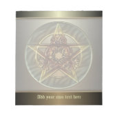 オータムシェード星形五角形 ノートパッド (正面)