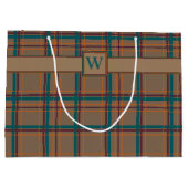 オータムシックプレイド抱き枕 ラージペーパーバッグ (裏面)