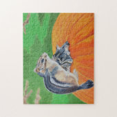 オータムシマリス ジグソーパズル (縦)
