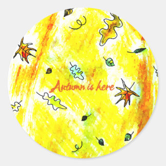 オータムズブレス (Autumn Treehouse Collection) ラウンドシール