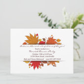 オータムズ・ギフト 招待状 (スタンド正面)