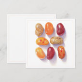 オータムゼリービーンズ 5.25" 角型 フラットカード 招待状 (正面/裏面)