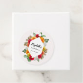 オータムダリアフローラ秋ブライダルシャワー フェイバータグ (インサイチュ)