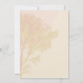 オータムツリーズ結婚式招待状 招待状 (裏面)