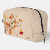 オータムツリーブランチプリントカットソーバッグ ドップキット (右コーナー)