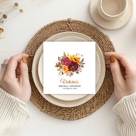 オータムテイストのペーパーナプキン、標準コクテール スタンダードカクテルナプキン