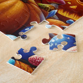 オータムテディベアパズル ジグソーパズル (側面)