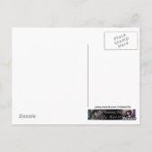 オータムドリームゴシックフェアリーファンタジーアート ポストカード (裏面)