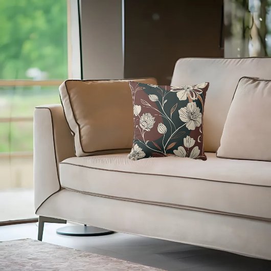 オータムノワール開花 クッション