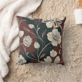 オータムノワール開花 クッション (ブランケット)