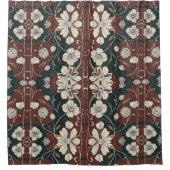 オータムノワール開花 シャワーカーテン (正面)