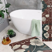 オータムノワール開花 シャワーカーテン