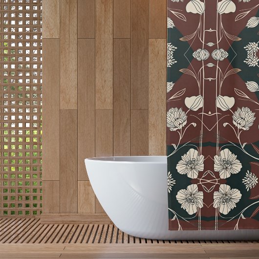 オータムノワール開花 シャワーカーテン