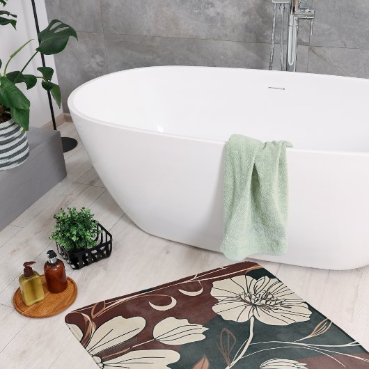 オータムノワール開花 バスマット